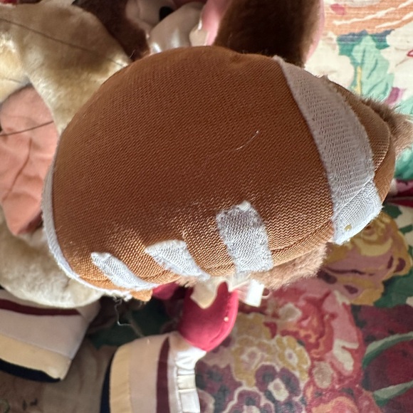 Large Vintage Looney Tunes Football Taz Plush 22" Classic Warner Bros 1999 - Picture 2 of 5